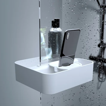 Tiger Douchemand Voor Douchewand 2-store Wit 10 Tiger Douchemand Voor Douchewand 2-store Wit - Afbeelding 8