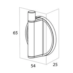 Tiger Haak Tune Zwart -Prachtige Badkamerwinkel 123 2952