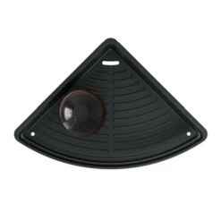 Tiger Hoekdouchemand Carv 21 Cm Zwart -Prachtige Badkamerwinkel 123 2958