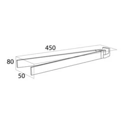 Tiger Handdoekrek Ontario Met Draaibare Armen Chroom -Prachtige Badkamerwinkel 123 2969