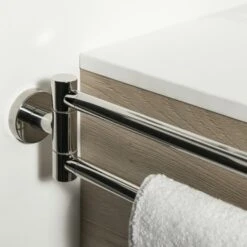 Tiger Dubbel Handdoekrek Boston Met Draaibare Armen Chroom -Prachtige Badkamerwinkel 123 2972