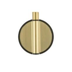 Tiger Haak Tune Messing Zwart -Prachtige Badkamerwinkel 123 3012