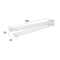 Tiger Handdoekrek Items Met Draaibare Armen Chroom -Prachtige Badkamerwinkel 123 3026