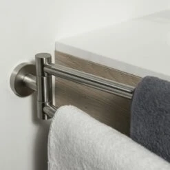 Tiger Dubbel Handdoekrek Boston Met Draaibare Armen RVS -Prachtige Badkamerwinkel 123 3031