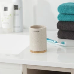 Sealskin Beker Grace Zand -Prachtige Badkamerwinkel 123 3093