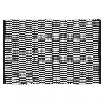 SEALSKIN Badmat Bandra Zwart 60x90cm 3 SEALSKIN Badmat Bandra Zwart 60x90cm