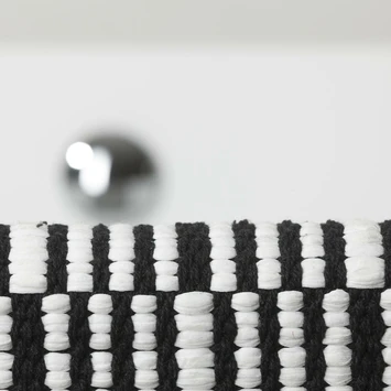 SEALSKIN Badmat Bandra Zwart 60x90cm 6 SEALSKIN Badmat Bandra Zwart 60x90cm - Afbeelding 4