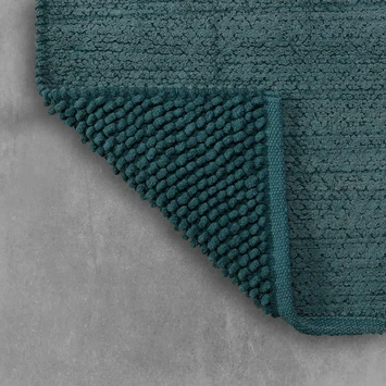 Sealskin Badmat Delhi 60x90cm Donkergroen 4 Sealskin Badmat Delhi 60x90cm Donkergroen - Afbeelding 2