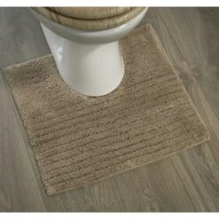 Sealskin WC Mat Essence Linnen 50x45 -Prachtige Badkamerwinkel 123 3219