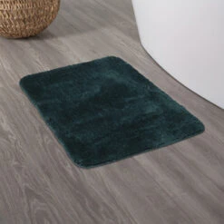 Sealskin Badmat Angora 60x90cm Donkergroen -Prachtige Badkamerwinkel 123 3256