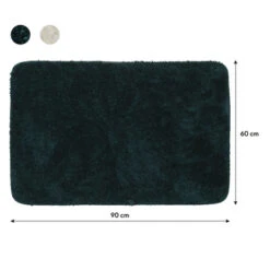 Sealskin Badmat Angora 60x90cm Donkergroen -Prachtige Badkamerwinkel 123 3258