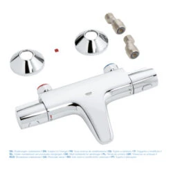 Grohe Thermostatische Badkraan Precision Trend Chroom 15 Cm -Prachtige Badkamerwinkel 123 326