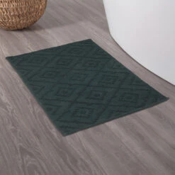 Sealskin Badmat Aztec 60x90cm Donkergroen -Prachtige Badkamerwinkel 123 3264