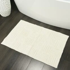 Sealskin Badmat Reverse 60x90 Cm Ivoor -Prachtige Badkamerwinkel 123 3281
