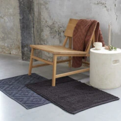 Sealskin Badmat Aztec 60x60cm Donkergrijs -Prachtige Badkamerwinkel 123 3365