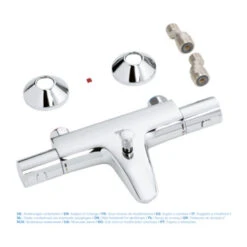 Grohe Thermostatische Badkraan Precision Start Chroom 15 Cm -Prachtige Badkamerwinkel 123 337
