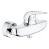 GROHE Douchekraan Wave Met Hendel Chroom 15 Cm -Prachtige Badkamerwinkel 123 340