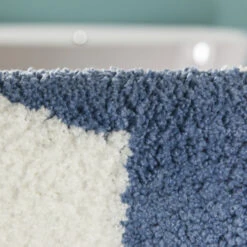 Sealskin Badmat Littera Blauw 90x60 Cm -Prachtige Badkamerwinkel 123 3433