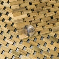 Sealskin WC Mat Woodblock Teak 60x60 Cm -Prachtige Badkamerwinkel 123 3567