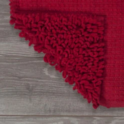 Sealskin Badmat Twist 60x120 Cm Rood -Prachtige Badkamerwinkel 123 3574