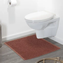 Sealskin Badmat Delhi 60x60cm Donkerroze -Prachtige Badkamerwinkel 123 3613