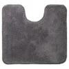 Sealskin WC Mat Angora Grijs Angora 60x55 Cm -Prachtige Badkamerwinkel 123 3677