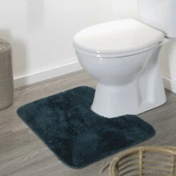 Sealskin Toiletmat Angora 55x60cm Donkergroen -Prachtige Badkamerwinkel 123 3738