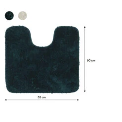 Sealskin Toiletmat Angora 55x60cm Donkergroen -Prachtige Badkamerwinkel 123 3739