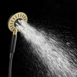 Tiger Handdouche Akcent Zwart Messing -Prachtige Badkamerwinkel 123 3922