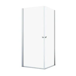 Sealskin Douchecabine Hooked Hoekinstap 90x90x200cm Hoogglans Aluminium -Prachtige Badkamerwinkel 123 3951