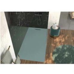 Allibert Douchebak Luna 180x90 Cm Groen -Prachtige Badkamerwinkel 123 4028