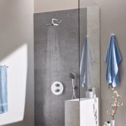 Grohe Handdouche Vitalio Start II Ø10 Cm 2 Standen 5,7 L/m -Prachtige Badkamerwinkel 123 4170