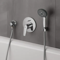 Grohe Handdouche Vitalio Start Ø10 Cm 3 Standen Chroom -Prachtige Badkamerwinkel 123 4241