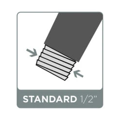 Tiger Splash Wandhouder Konisch Draaibaar Chroom -Prachtige Badkamerwinkel 123 4415