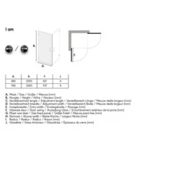 Sealskin Swingdeur Voor Hoekinstap I AM 100x200 Cm Zwart 13 Sealskin Swingdeur Voor Hoekinstap I AM 100x200 Cm Zwart -Prachtige Badkamerwinkel 123 4489