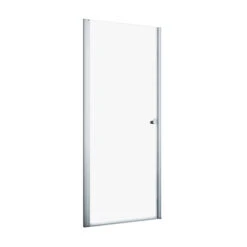 Sealskin Douchedeur Nis Hooked 100x200cm Hoogglans Aluminium -Prachtige Badkamerwinkel 123 4530