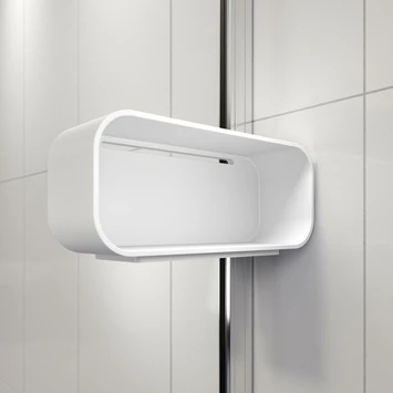 Sealskin Inc. Inloopdouche Type A3 100x200 Cm Met Douchemand, 8 Mm Helder Veiligheidsglas Met Antikalklaag Zilver Hoogglans 7 Sealskin Inc. Inloopdouche Type A3 100x200 Cm Met Douchemand, 8 Mm Helder Veiligheidsglas Met Antikalklaag Zilver Hoogglans - Afbeelding 5