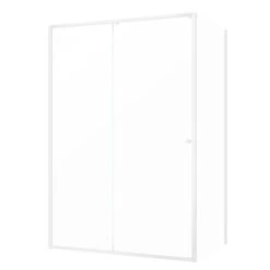 Sealskin Contour Schuifdeur Met Zijwand 140x90x200 Cm, 6 Mm Helder Veiligheidsglas Met Antikalklaag Mat Wit 9 Sealskin Contour Schuifdeur Met Zijwand 140x90x200 Cm, 6 Mm Helder Veiligheidsglas Met Antikalklaag Mat Wit -Prachtige Badkamerwinkel 123 4579