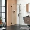 Sealskin Swingdeur Voor Douchewand I AM 100x200 Cm Zwart -Prachtige Badkamerwinkel 123 4740