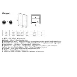 Sealskin Schuifdeur Voor Nis Compact 140x195 Cm Chroom -Prachtige Badkamerwinkel 123 4766