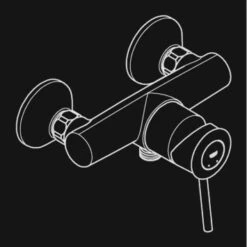 GROHE Douchekraan Start Classic Met Hendel Chroom 15 Cm -Prachtige Badkamerwinkel 123 478