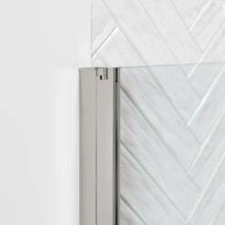 Sealskin Douchedeur Nis Hooked 90x200cm Hoogglans Aluminium -Prachtige Badkamerwinkel 123 4781