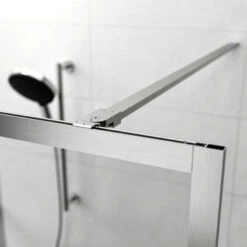 SEALSKIN Inloopdouche A3 Contour RVS 88x200cm -Prachtige Badkamerwinkel 123 4949