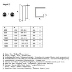 Sealskin Inloopdouche Impact A1 118x30x195 Cm Chroom 13 Sealskin Inloopdouche Impact A1 118x30x195 Cm Chroom -Prachtige Badkamerwinkel 123 4959