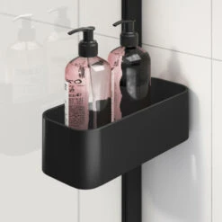 Sealskin Inc. Inloopdouche Type A1 140x30x200 Cm Met Douchemand, 8 Mm Helder Veiligheidsglas Met Antikalklaag Mat Zwart -Prachtige Badkamerwinkel 123 4978