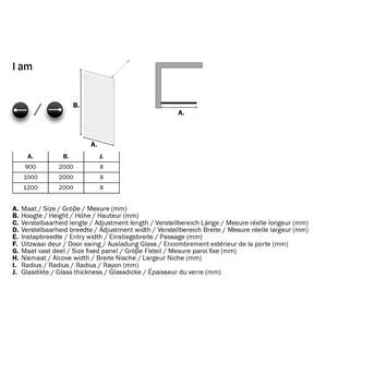 Sealskin Inloopdouche A3 I AM 200x100 Cm Chroom 8 Sealskin Inloopdouche A3 I AM 200x100 Cm Chroom - Afbeelding 6