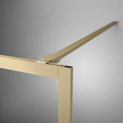 Sealskin Inloopdouche Type A3 Contour 118x200 Cm Goud Geborsteld -Prachtige Badkamerwinkel 123 5016