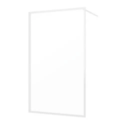 Sealskin Contour Inloopdouche Type A3 98x200 Cm, 6 Mm Helder Veiligheidsglas Met Antikalklaag Mat Wit -Prachtige Badkamerwinkel 123 5040