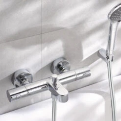 Grohe Thermostatische Badkraan Precision Joy Chroom 15 Cm -Prachtige Badkamerwinkel 123 520