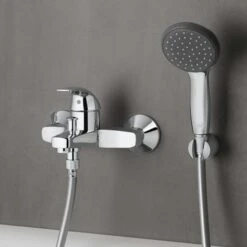 Grohe Handdouche Vitalio Start Ø10 Cm 2 Standen Chroom -Prachtige Badkamerwinkel 123 5211